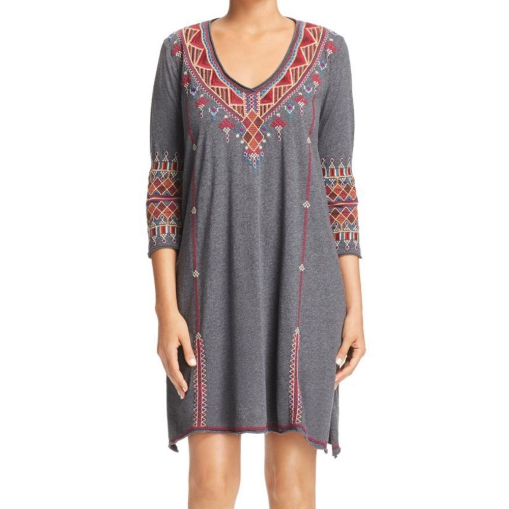NWT Johnny Was Embroidered Tunic Sz S